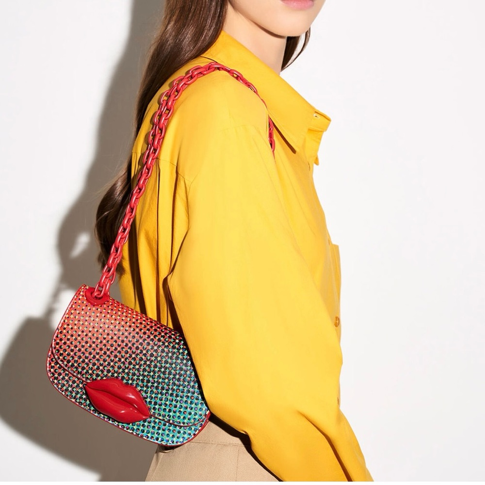 Charles & Keith Lips Bag